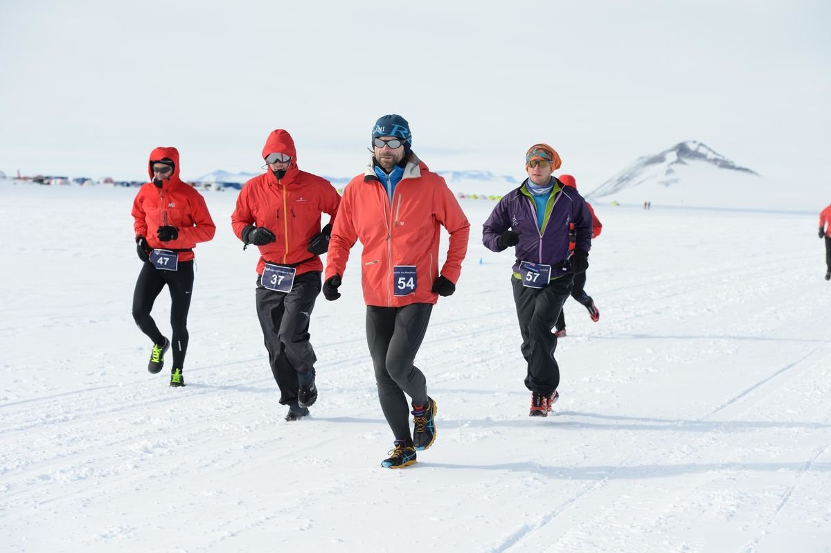 Antarktisz Maraton - Tóth István Forrás: Tóth István