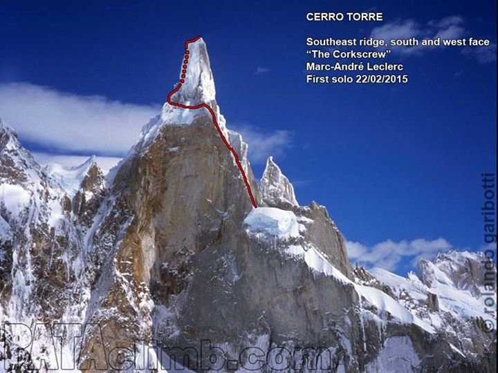 A Corkscrew-út a Cerro Torrén Forrás: Patagonia Vertical/Rolando Garibotti