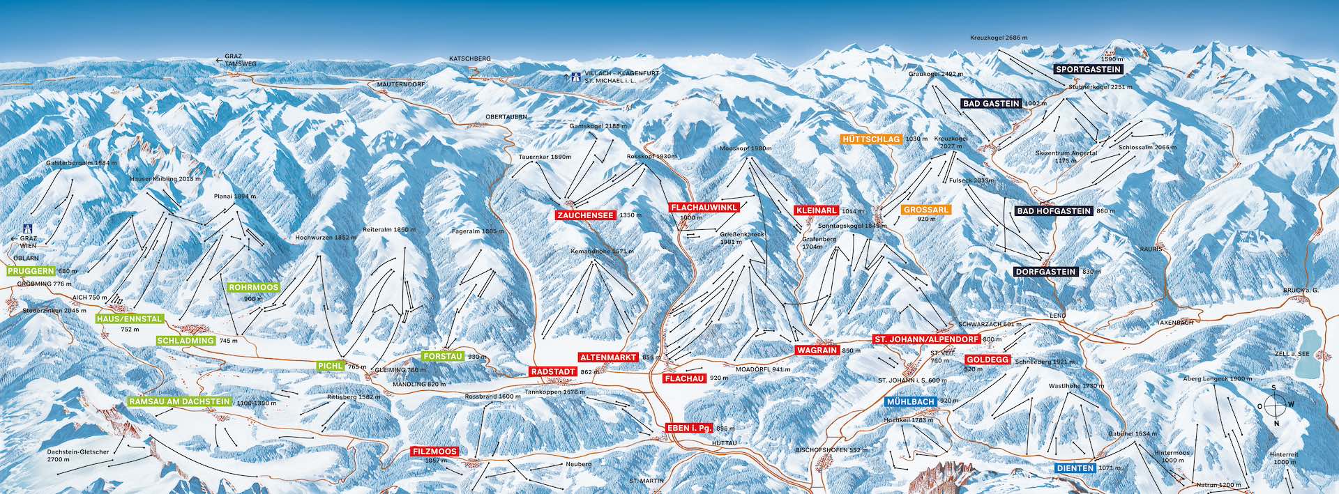 Ski Amadé, Ausztria legnagyobb síparadicsoma