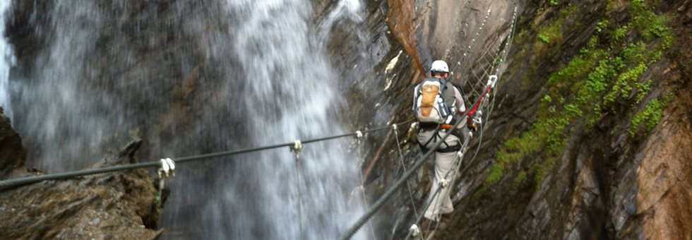 Möll szurdok via ferrata Túra
