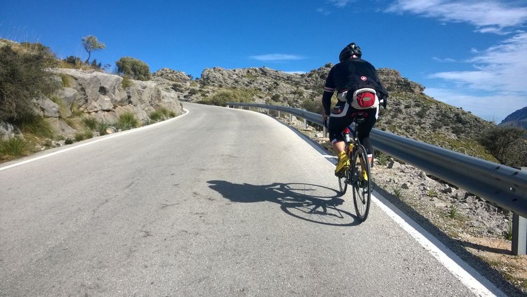 Útban a Sa Calobra elágazás felé