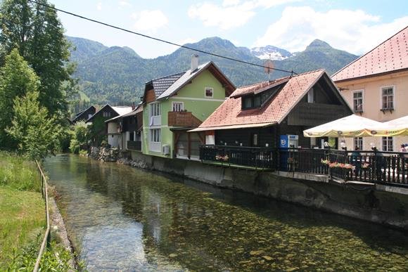 Indulás Bohinjska Bistricából.