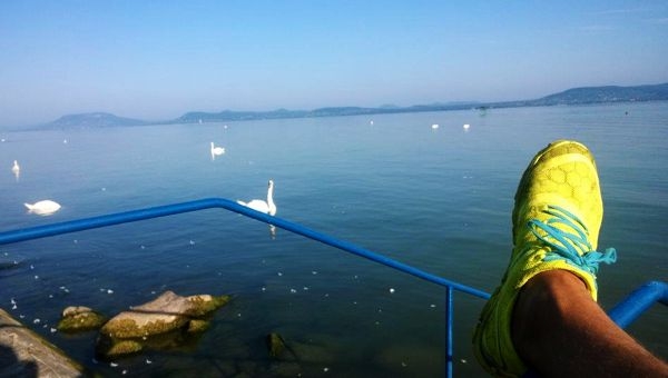 Lellei strandról boglári kilátóig