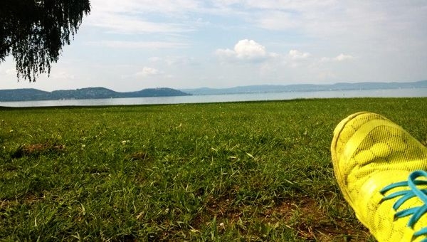 Zamárdi strandról kőhegyi kilátóra