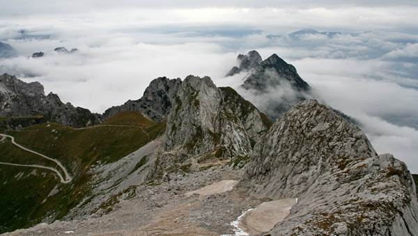 Mangart (majdnem) csúcstúra