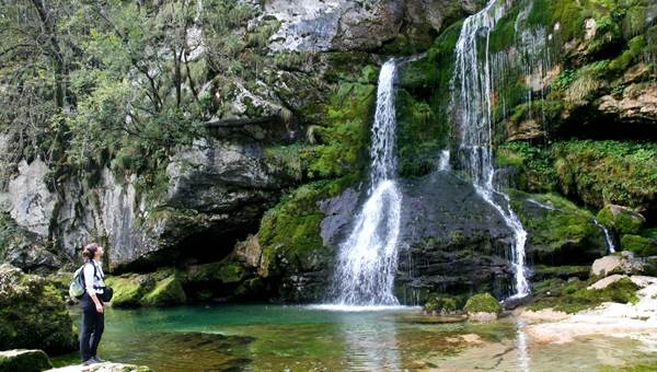 Dupla vízeséstúra Bovec környékén