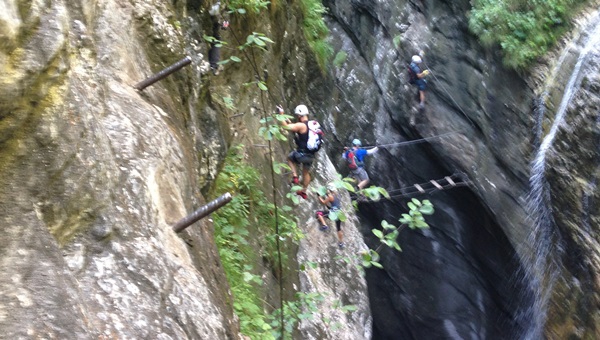 Postalm Klamm via ferrata