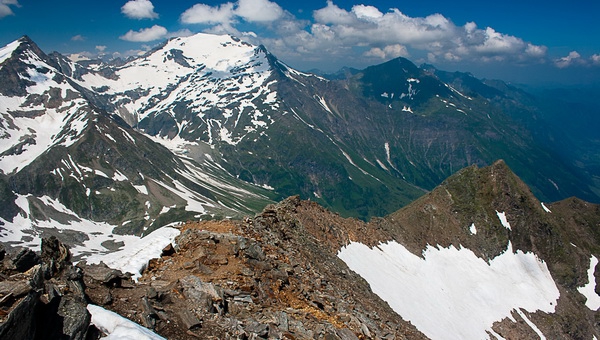 Herzog Ernst Spitze 2933 m, Rauris, Ausztria