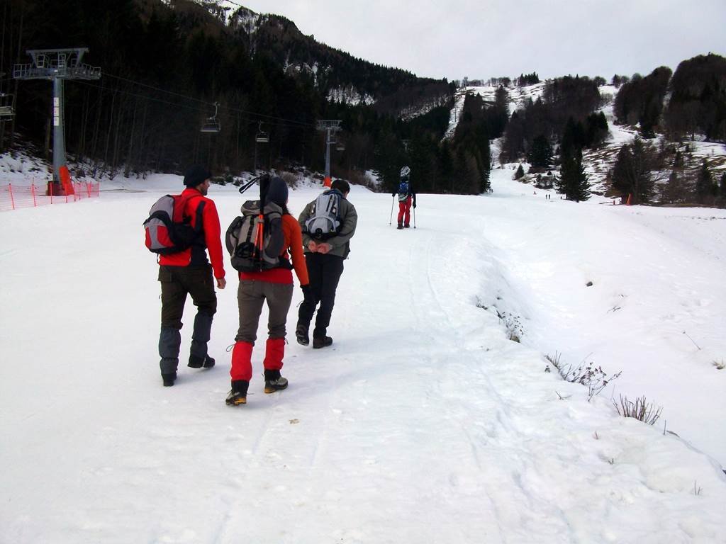 Schneeberg téli túra Forrás: Trekk.hu (c) Nyáry Tamás