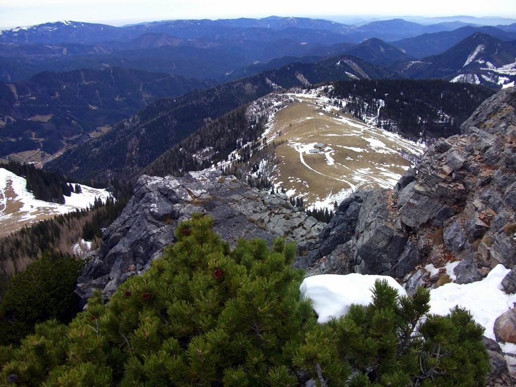 Schneeberg téli túra Forrás: Trekk.hu (c) Nyáry Tamás