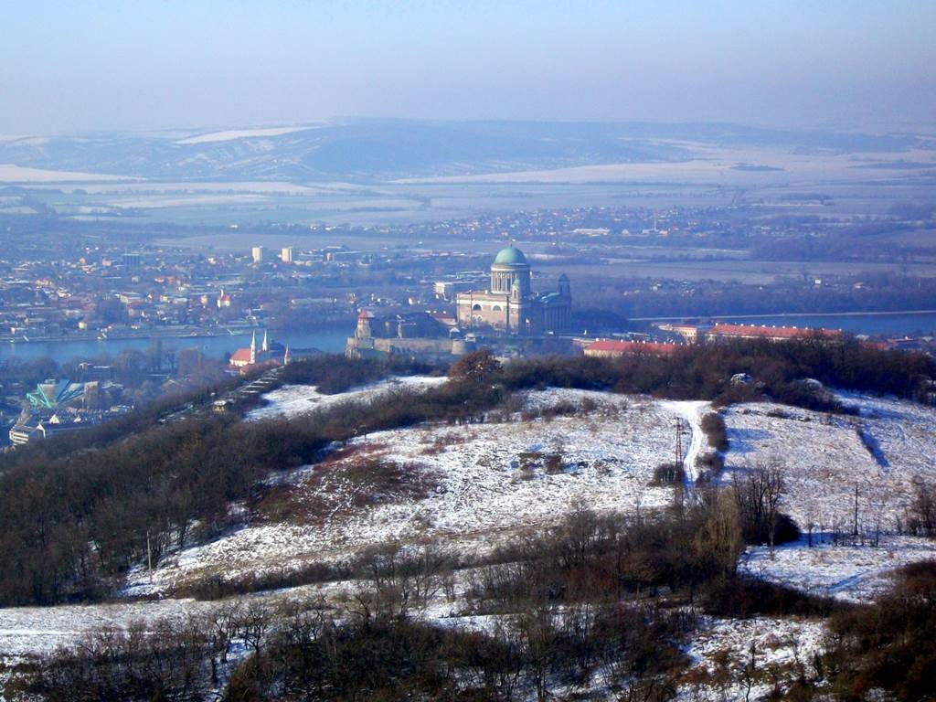 Esztergom-Vaskapu télen