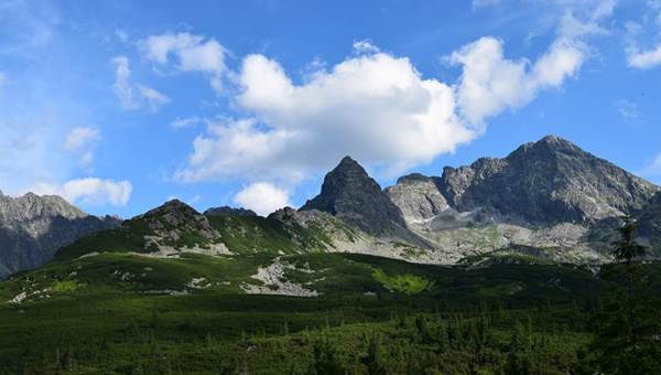 A Murowaniec menedékháztól a Száraz-hágóba