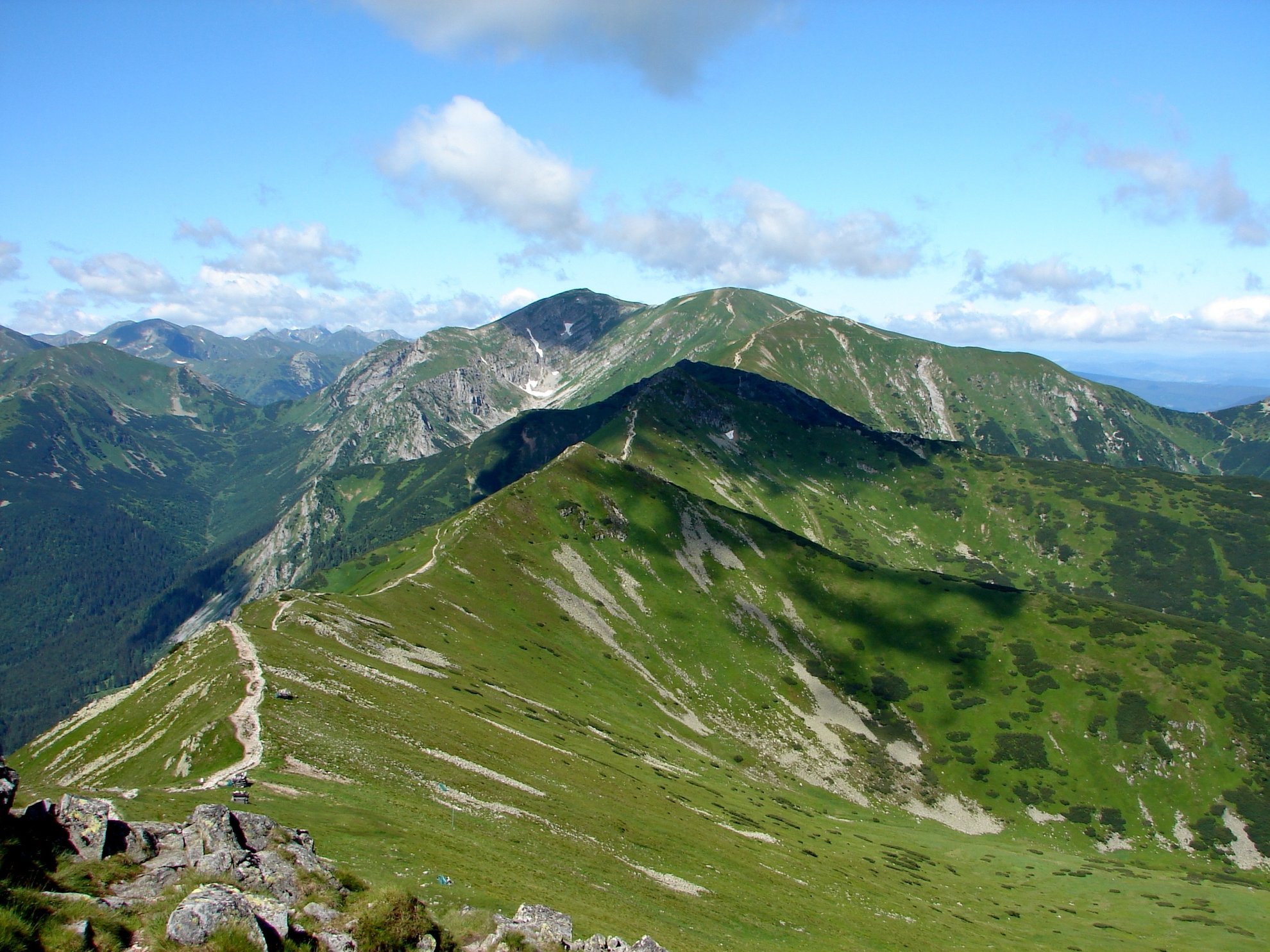 Kuźnicéból a Gáspár-csúcsra