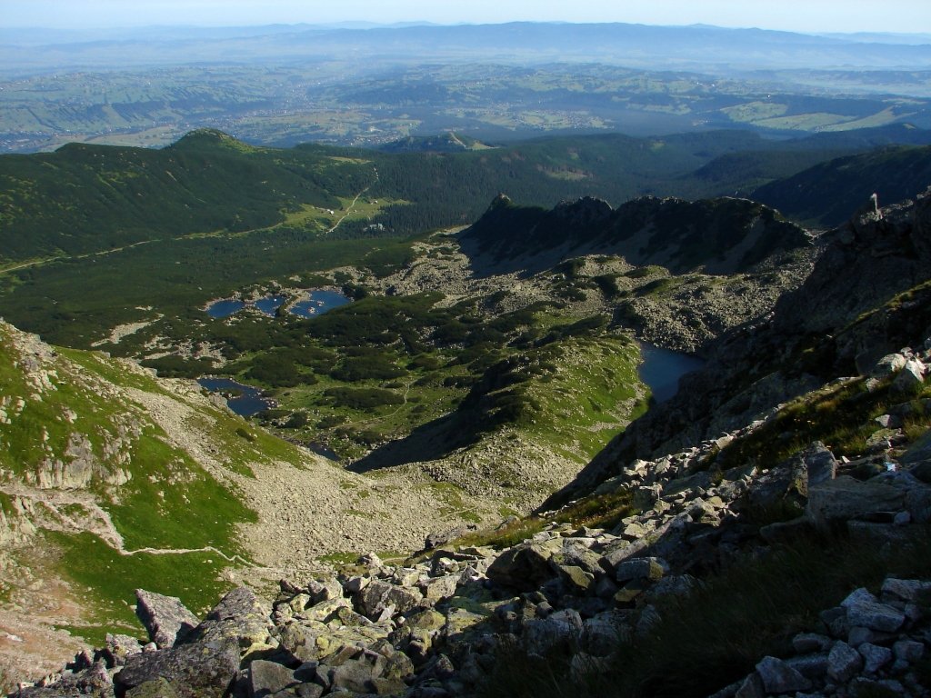 A Gáspár-csúcsról a Svinicán keresztül a Zawrat-hágóba