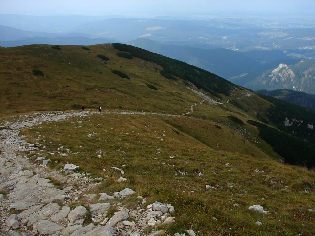 Kiry parkolóból a Lejtős-réten át a Sötét-hegyre