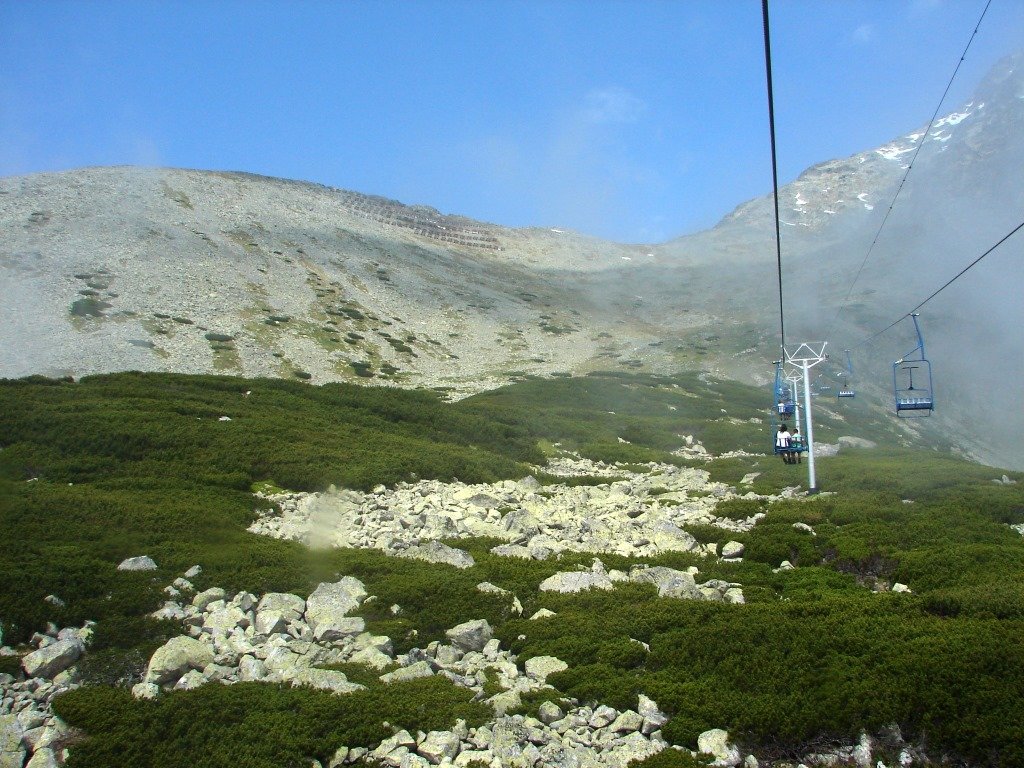 Tátralomnicról a Nagy-Lomnici-toronyra