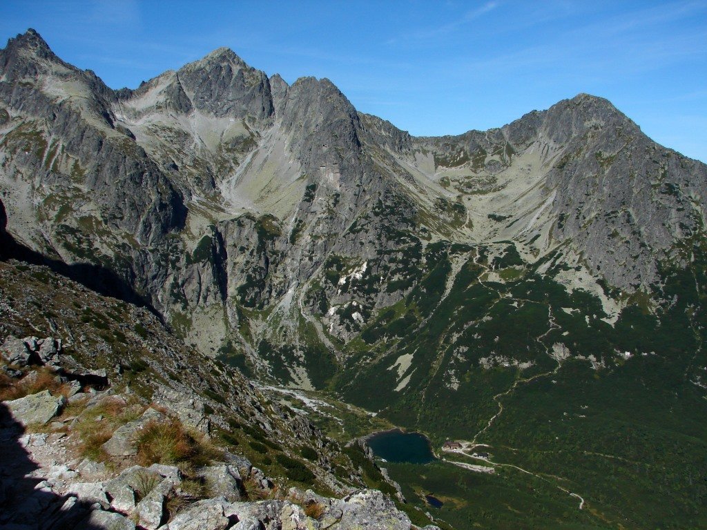 Kő-pataki-tótól a Nagy-Morgás-hágón keresztül Tátralomnicra