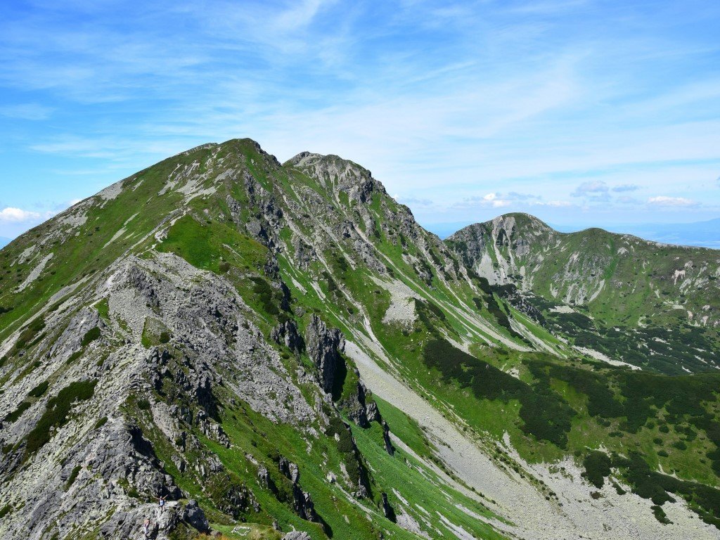 Liptóhutai-nyeregtől a Köves-nyeregig majd Liptói-Tátra főgerincére