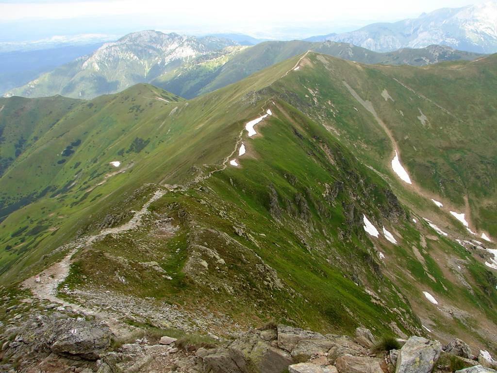 A Jamniki-völgyből a Vastag-hegyre