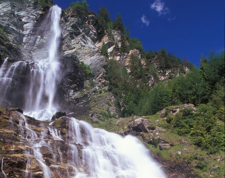 Jungfernsprung vízesés Forrás: Hohe Tauern Nemzeti Park