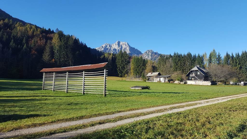 Úton Zelenci és Planica felé.