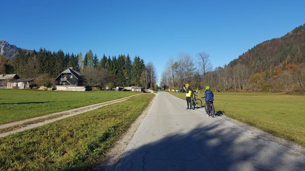 Úton Zelenci és Planica felé.