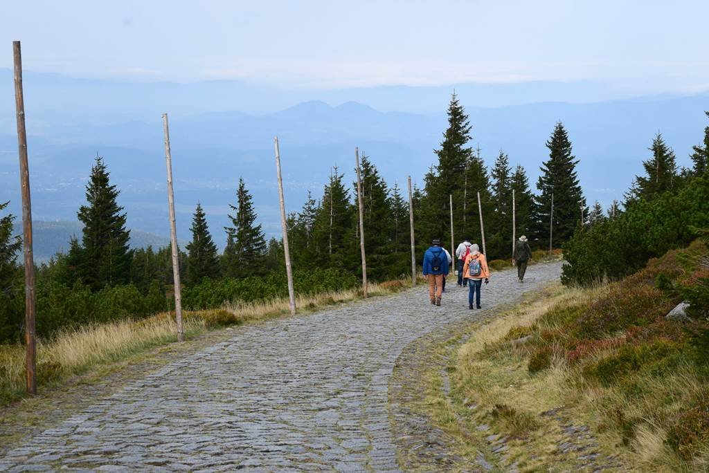 Túra az Óriás-hegységben, a Śnieżka-ra