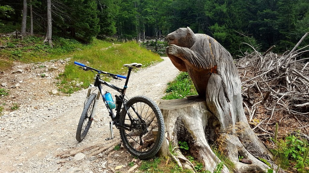 Úton a Klagenfurter Hütte felé