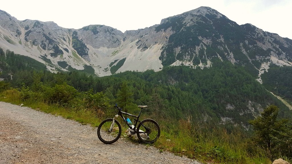 Úton a Klagenfurter Hütte felé