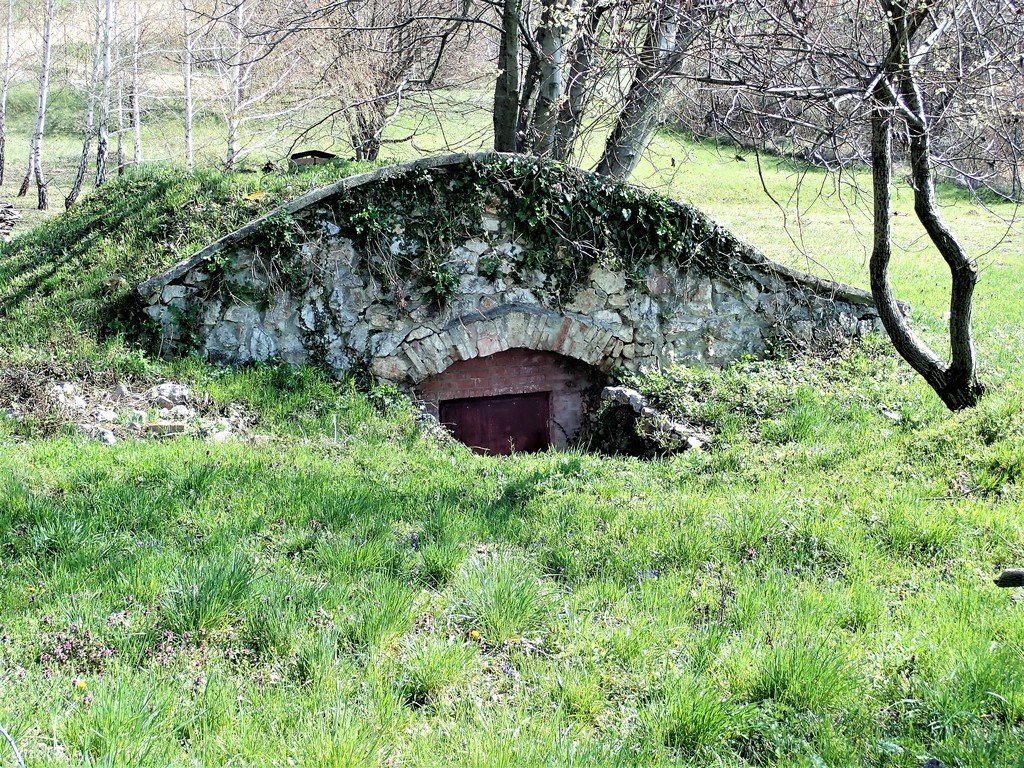 Borospincék az út mentén