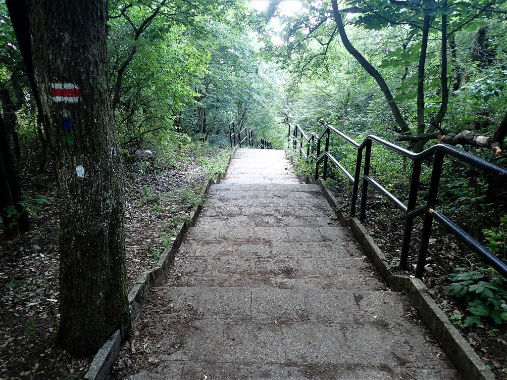 Gránitlépcsőkön Tatabányára