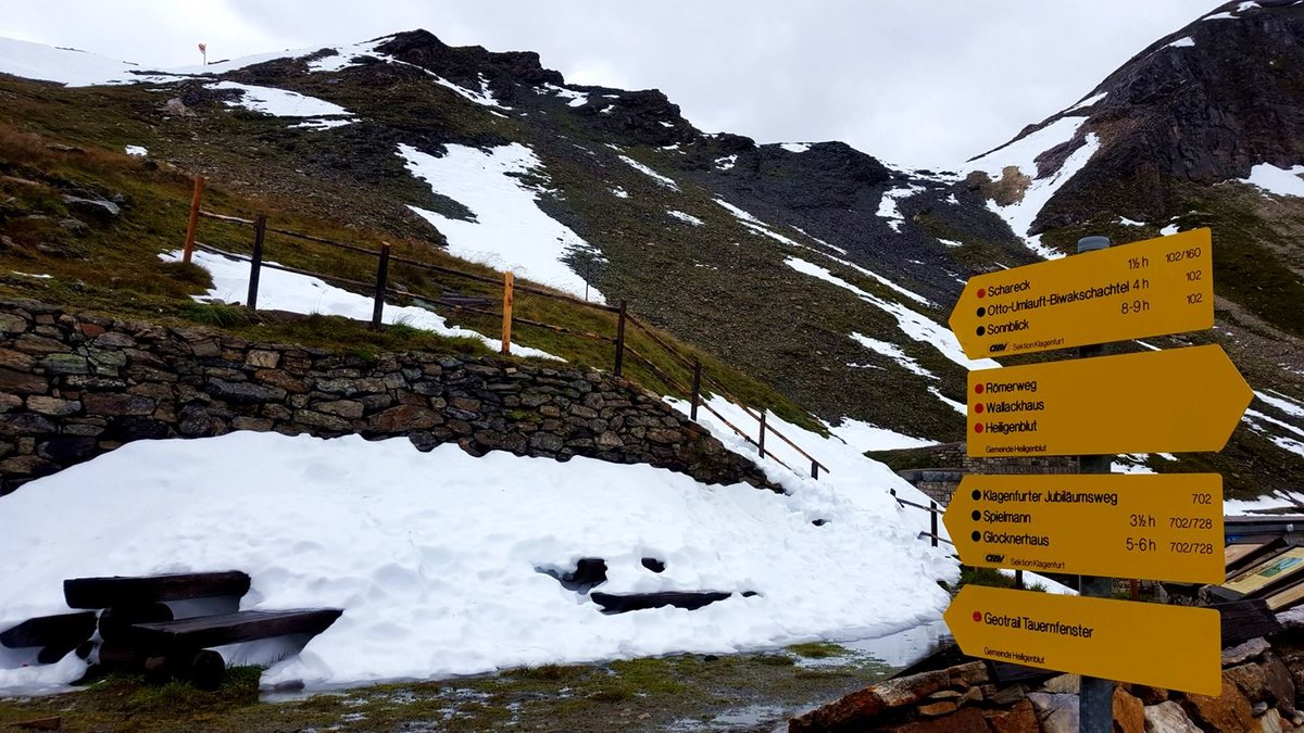 A Hochtortól induló turista ösvények Forrás: Mozgásvilág