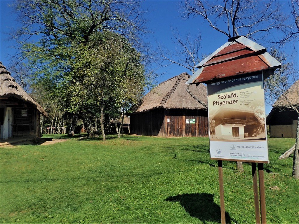 A pityerszeri skanzen Forrás: Nyáry Tamás