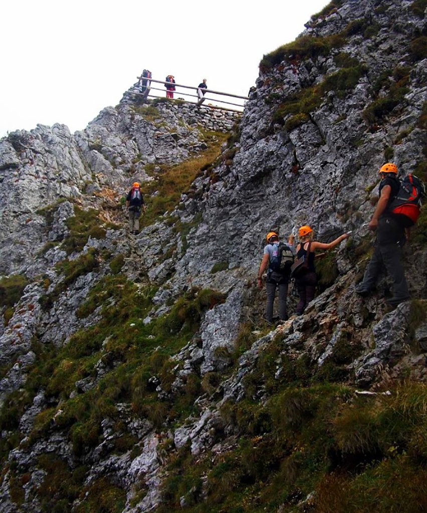 Úton az Alpenvereinssteigen