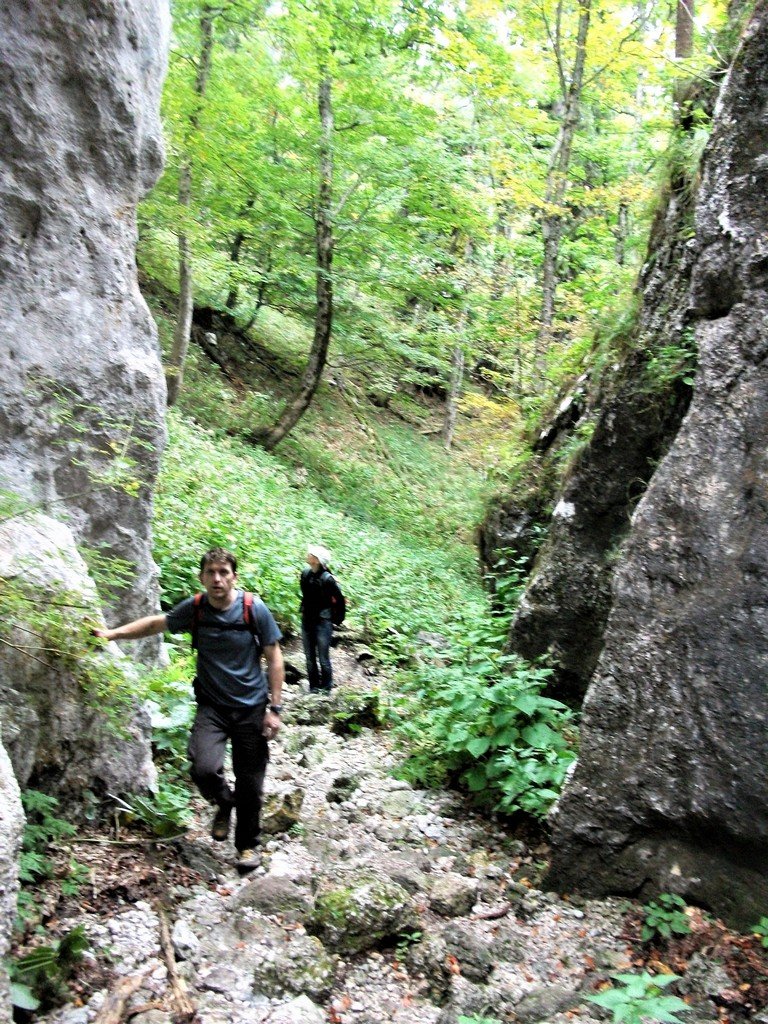 A Weichtal szurdok Forrás: Nyáry Tamás