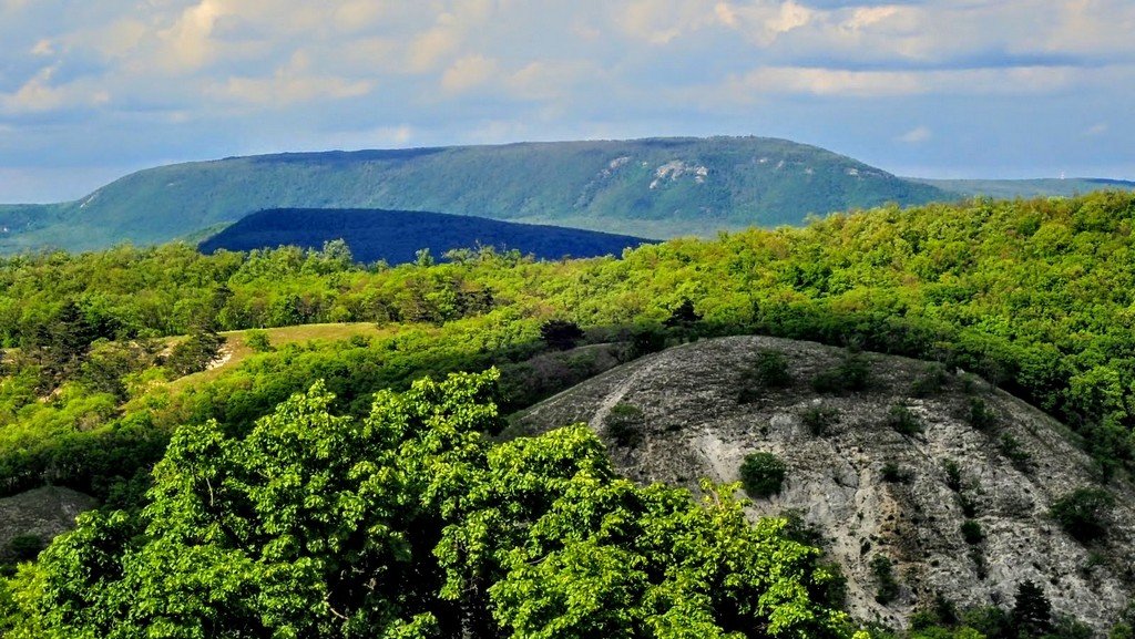 Gyönyörű kilátás a Meszes-hegyről