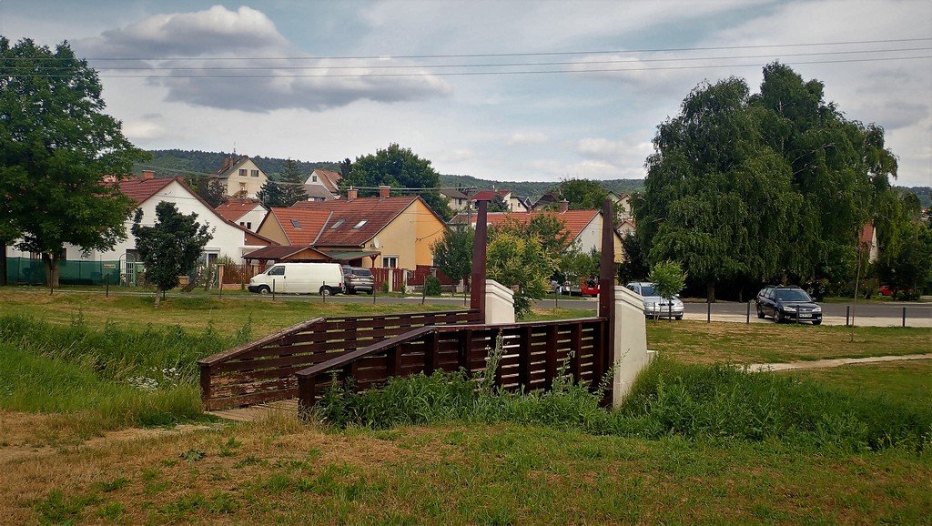 A kis fahíd a mamutfenyők felé Forrás: Nyáry Tamás