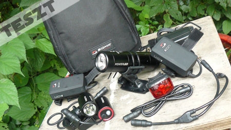 Bringás fénykombó - Sigma lámpaszett teszt