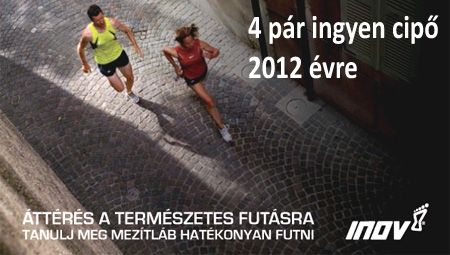 Szeretnél jövőre négy profi futócipőt - ingyen?