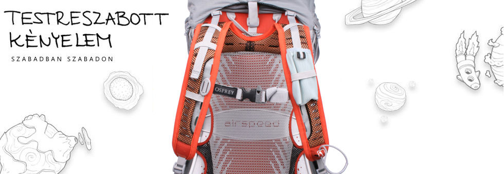 Osprey Exos 46 hátizsák - a pehelykönnyű útitárs