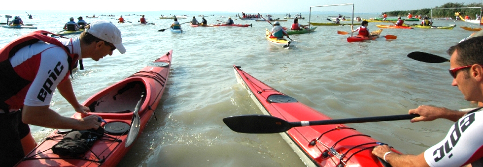 Quadratlon a Balatonnál