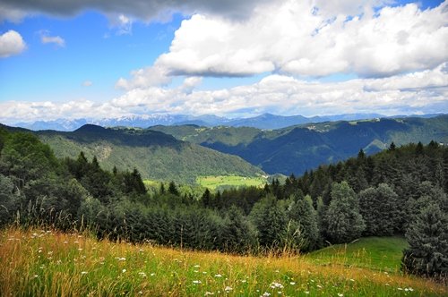 Panoráma Vojsko-ból, Idrija