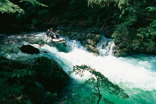 Extrém rafting Blejski vintgar