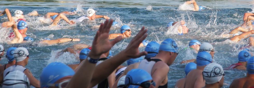 A triatlonos úszásról