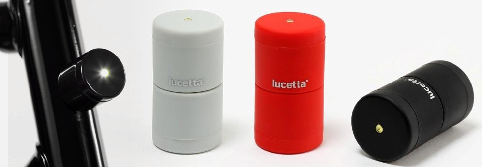 Lucetta dizájn kerékpárlámpa