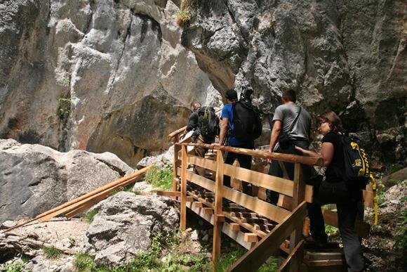 Silberkarklamm szurdok