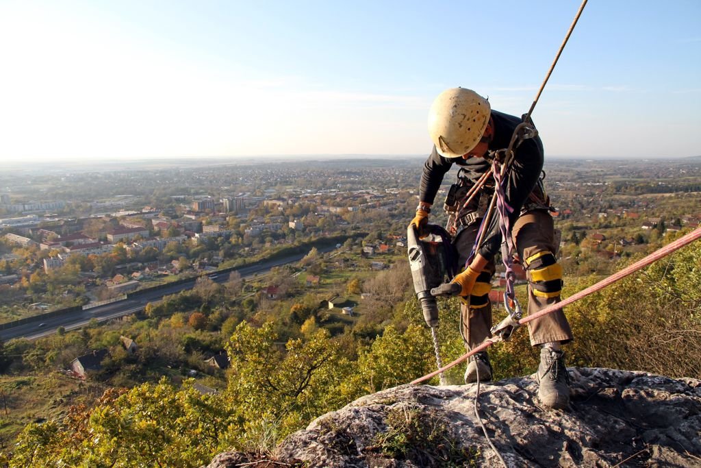 Via-ferrata Tatabányán Forrás: Turistamagazin