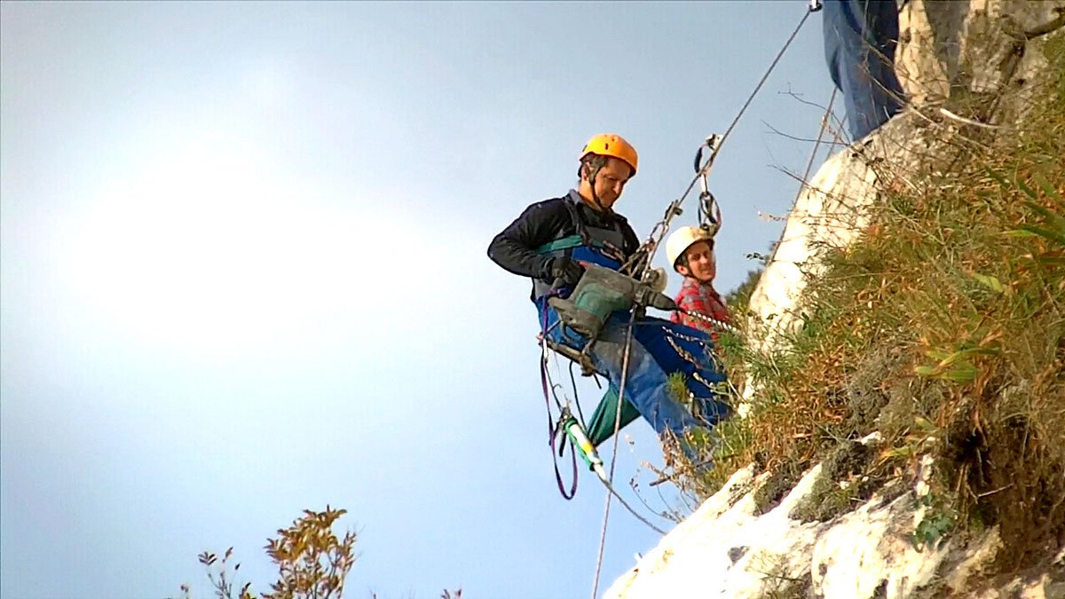 Via-ferrata Tatabányán Forrás: Turistamagazin