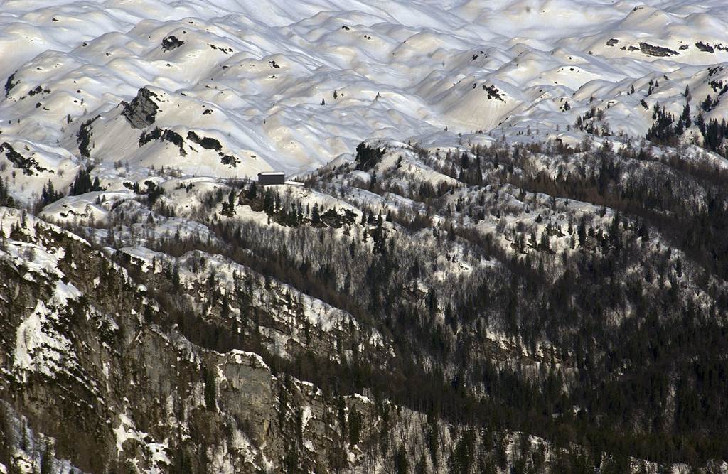 Vogel hórétegén a szaharai homok látszik