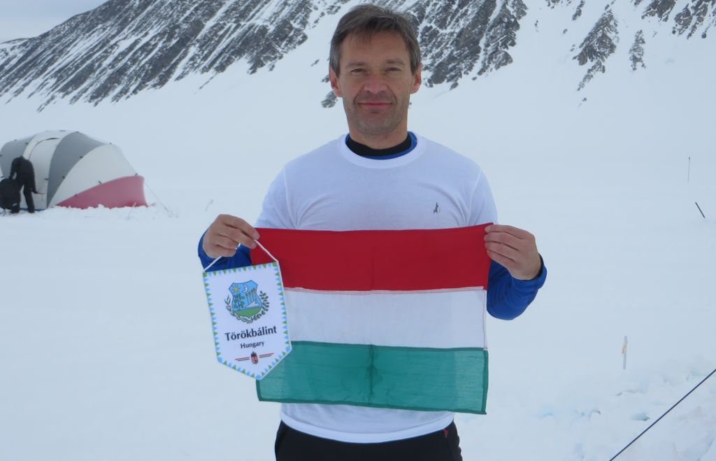 Antarktisz Maraton - Tóth István Forrás: Tóth István